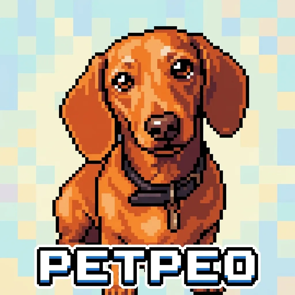 dachshund Pixel Art Result