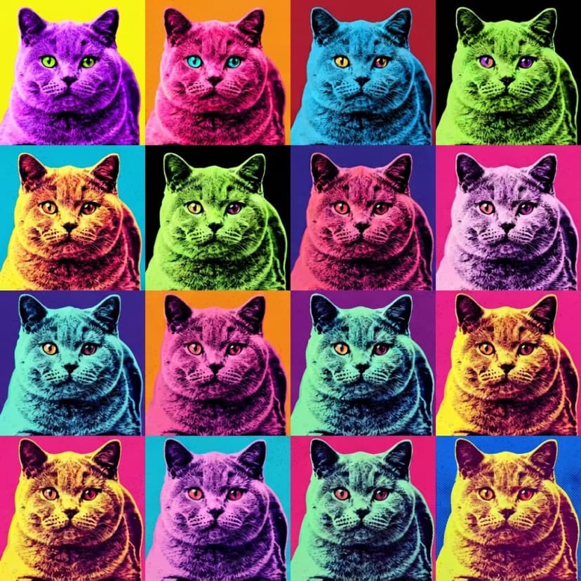british-shorthair Pop Art Result
