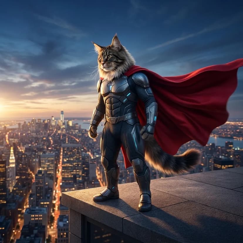 maine-coon Superhero Result