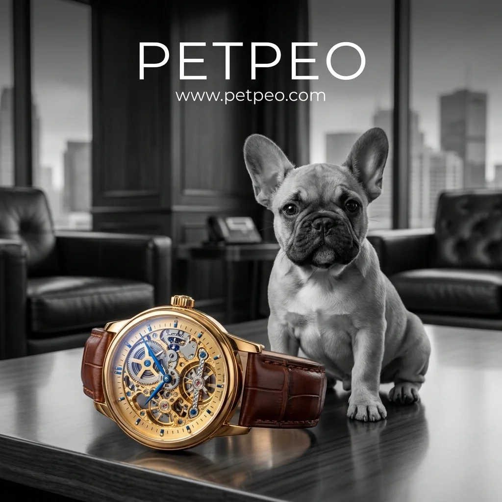 French Bulldog — Watch Ad Model