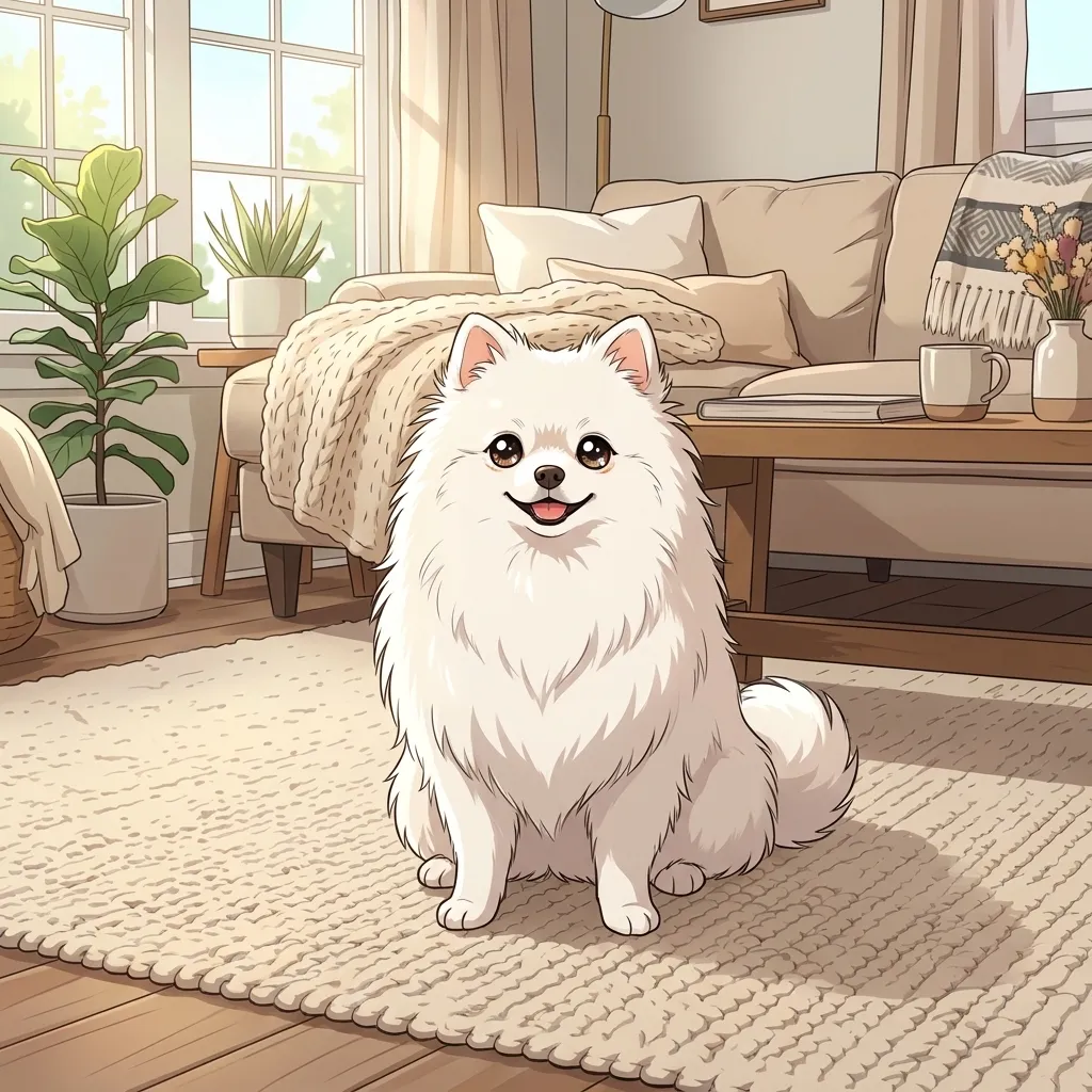 Pomeranian — Anime