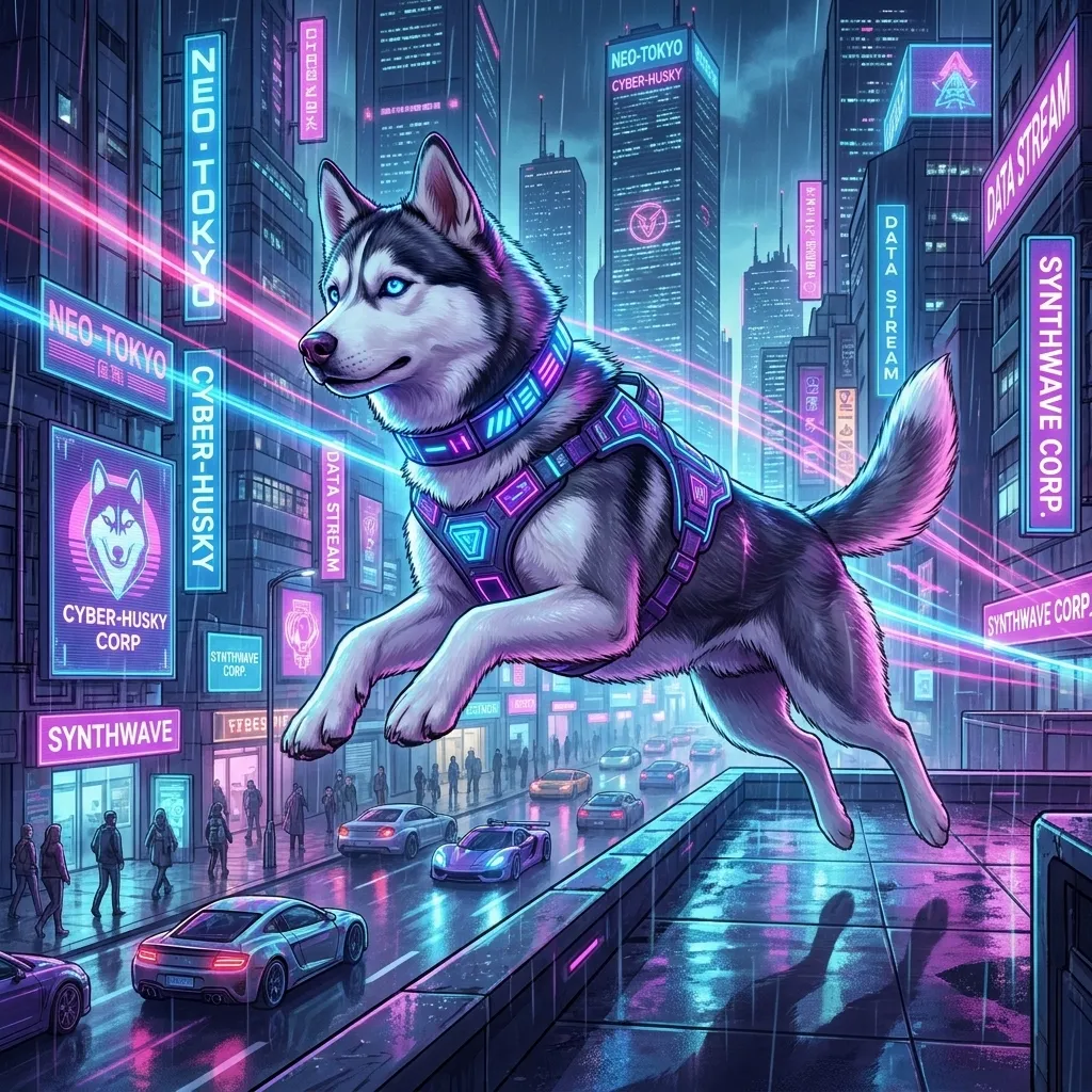 Husky — Cyberpunk