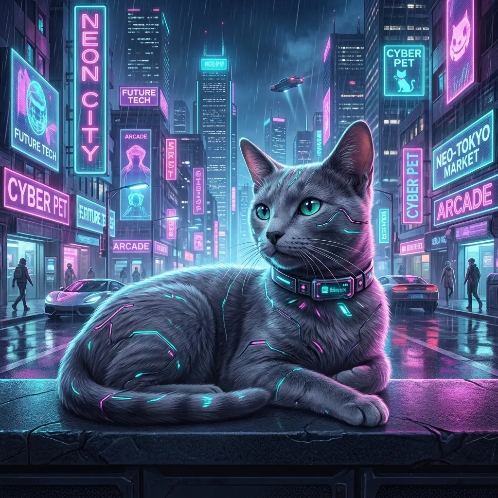 Cyberpunk style transformation