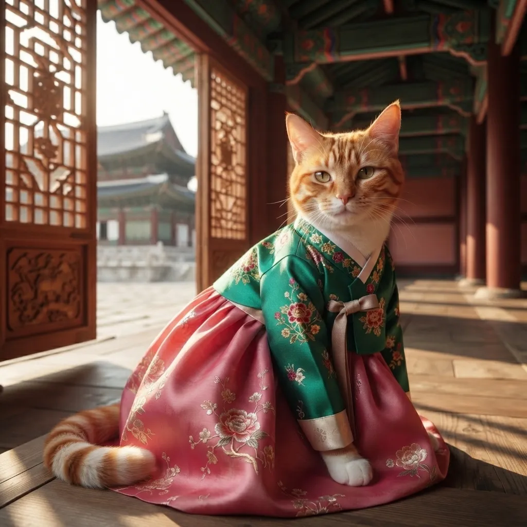 Hanbok style transformation