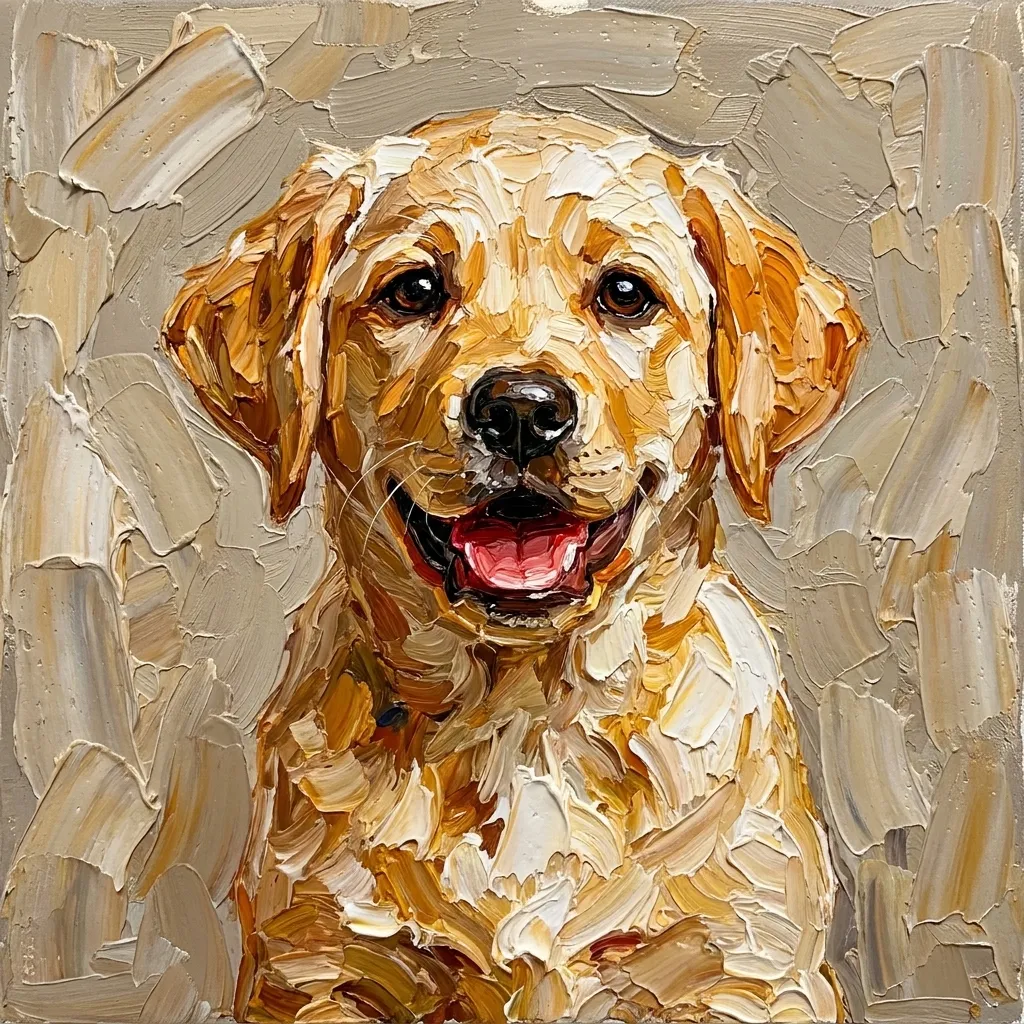Labrador — Oil Painting