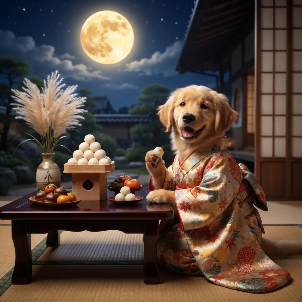 Golden Retriever — Tsukimi Dango