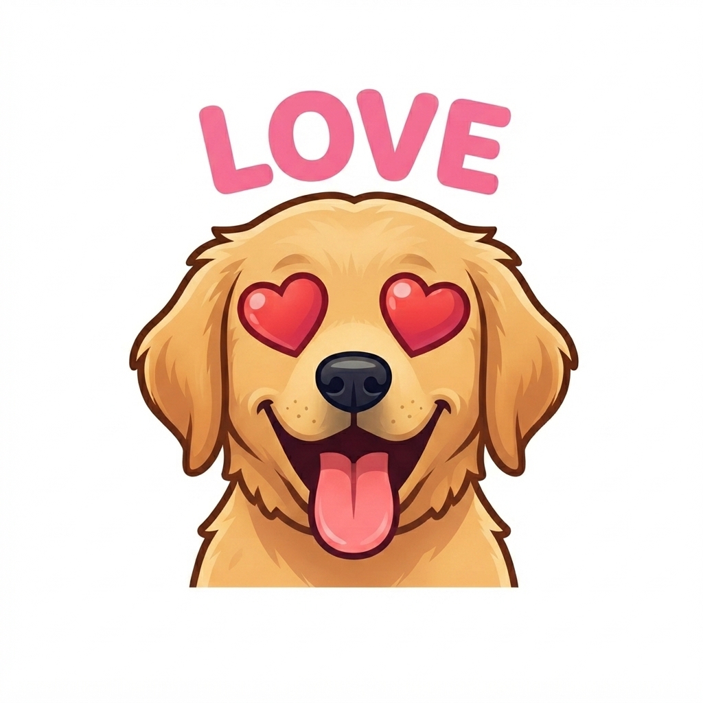 LOVE — heart eyes
