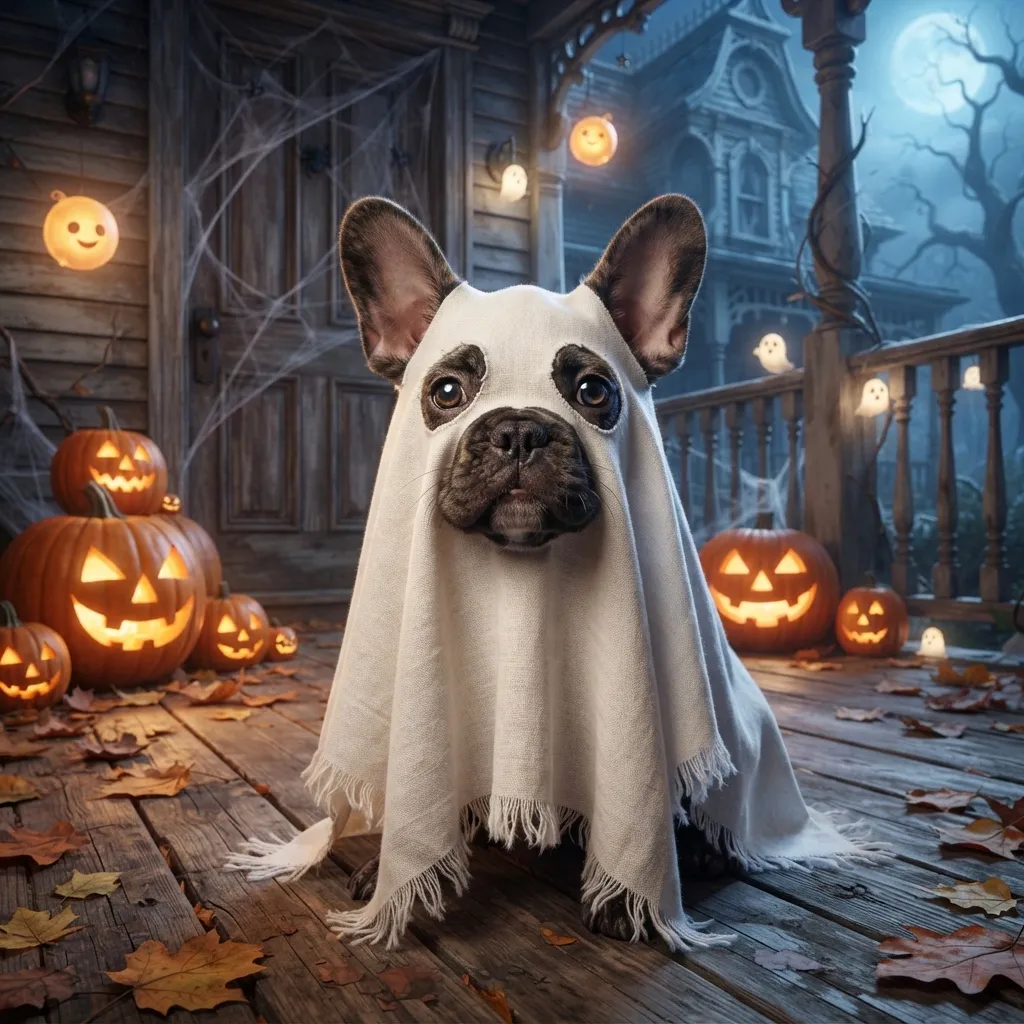 French Bulldog Ghost