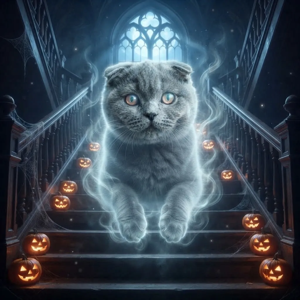 Scottish Fold Ghost